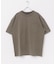 フェード加工クルーネック天竺ポケットTシャツ