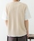 ワッフルニットベスト+Tシャツセット