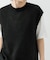 ワッフルニットベスト+Tシャツセット