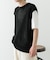 ワッフルニットベスト+Tシャツセット