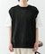 ワッフルニットベスト+Tシャツセット