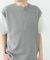 ワッフルニットベスト+Tシャツセット