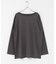 シルケットボートネックロンTシャツ