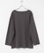 シルケットボートネックロンTシャツ