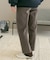 ウールタッチ センタープレスパンツ