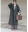 ウールブレンドビッグコート
