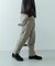 TAION　Button Parachute Down Pants