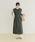 ウエストドロストノースリワンピース