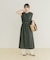 ウエストドロストノースリワンピース