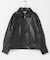 フェイクレザーZIPUPブルゾン