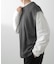 ワッフルニットベスト＋ロングTシャツSET
