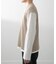 ワッフルニットベスト＋ロングTシャツSET