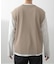 ワッフルニットベスト＋ロングTシャツSET