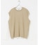 ワッフルニットベスト＋ロングTシャツSET