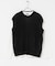 ワッフルニットベスト＋ロングTシャツSET