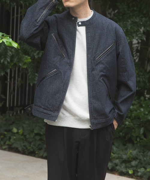 ジャケット・アウター single archive riders jacket SHIRRING SINGLE RIDERS JACKET COLOR | ROARS RIDERS JACKET