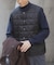 TAION　CrewNeck Button Down Vest