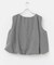 バルーンスリーブノースリブラウス