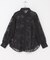 レースメッシュシャツ