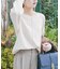 『洗濯可』アウトリンキングVネックニット
