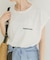 刺繍フレンチTシャツ