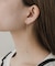 ボールチェーンロングピアス