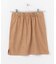 フェイクスエード配色スカート∴