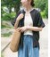 リネンレーヨンフレンチシャツ