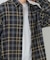 TRストレッチ チェックレギュラーカラーシャツ