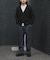 Gabardine Tapered Slacks