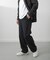 Pinstripe Straight Pants