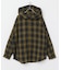 オンブレチェック シャツパーカー