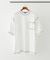 配色ステッチクルーネックTシャツ