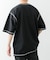 配色ステッチクルーネックTシャツ