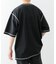 配色ステッチクルーネックTシャツ
