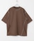 ブランケットステッチクルーネックTシャツ