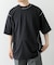 ブランケットステッチクルーネックTシャツ