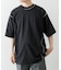 ブランケットステッチクルーネックTシャツ