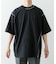 ブランケットステッチクルーネックTシャツ