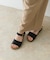 シンプルアンクルサンダル