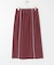 カラーパイピングスカート