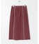 カラーパイピングスカート