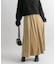 セミフレアベロアスカート
