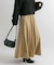 セミフレアベロアスカート