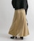 セミフレアベロアスカート
