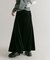 セミフレアベロアスカート