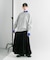 セミフレアベロアスカート