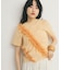 シャーリングフリルTEE