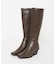 ウエスタンヒールロングブーツ
