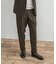 LIFE STYLE TAILOR　ウールライクツイルコンフォータブルパンツ